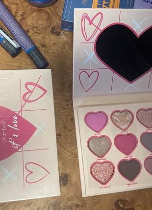 Нова палетка тіней glambee