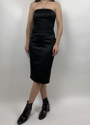 Бездоганне плаття футляр з драпіруванням міді довжини f&f як нове