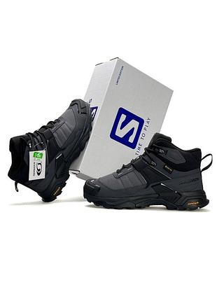 Salomon x ultra 4 mid fur grey 9