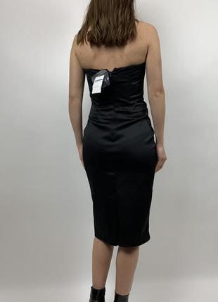 Безупречное платье футляр с драпировкой миди длины f&f как новое3 фото
