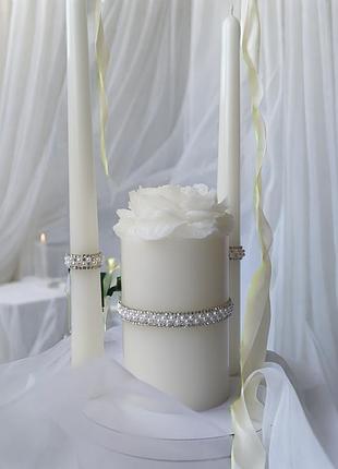 Набор свадебных свечей 3