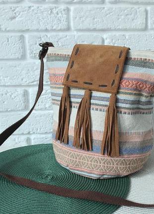 Сумка loberon в етнічному стилі