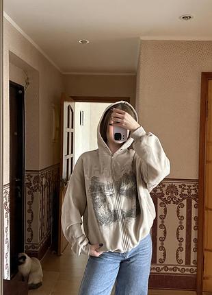 Зіп худі оверсайз