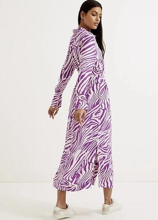 Довга віскозна сукня сорочка autograph marks & spencer длинное вискозное платье рубашка