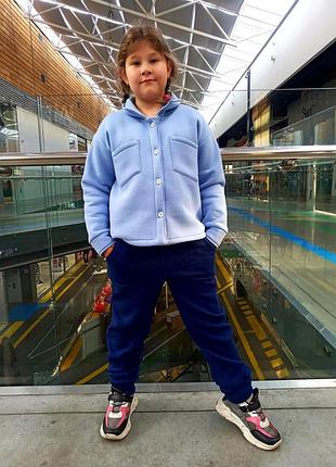 Дитячі теплі штани з начосом