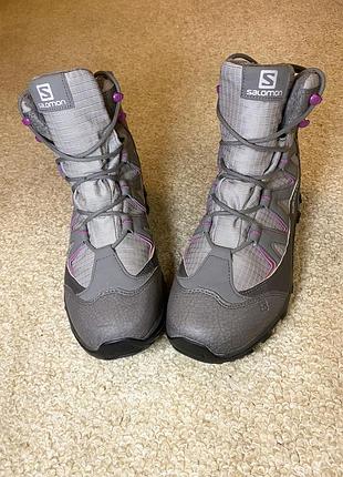 Саломон високі гор текс жіночі ботинки