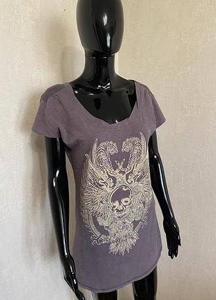 Футболка подовжена/ туніка від бренду zara