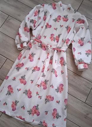 Lady belle, халат стёганый, винтажный.