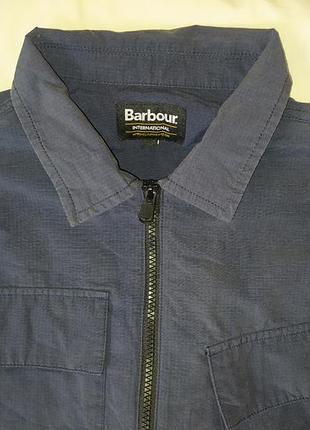 Коттоновая рубашка barbour размер s