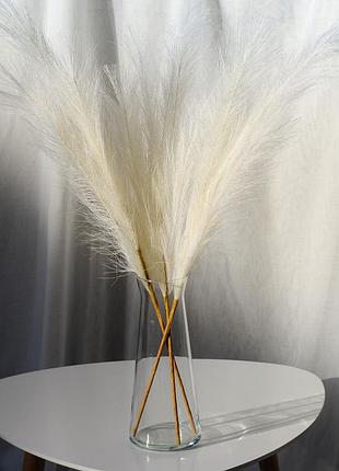Пампас штучний 75см 5шт/уп. колір: білий