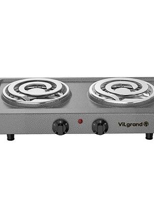 Электроплита vilgrand vhp162d gray 2000вт