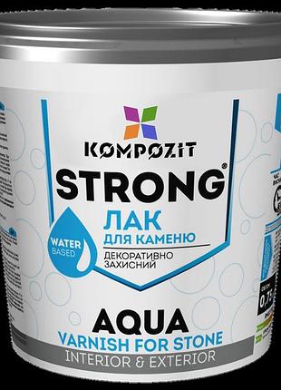 Лак для камня strong® aqua, 10 л, бесцветный