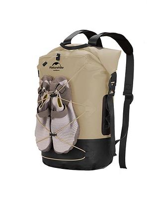 Рюкзак водонепроницаемый naturehike nh21fsb04, 20л, бежевый
