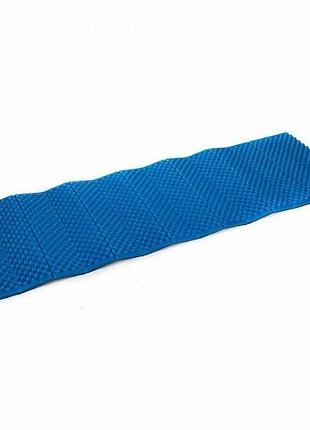 Коврик сложный ixpe naturehike nh19qd008, алюминиевая пленка, 185x56х1,8 см, голубой