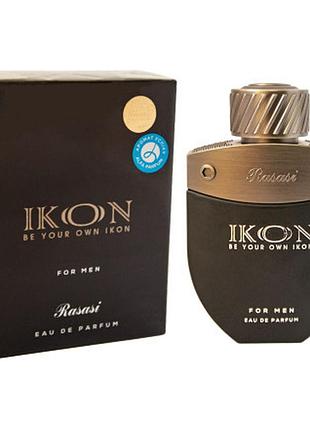 Мужская парфюмированная вода rasasi ikon be your own ikon 100 мл
