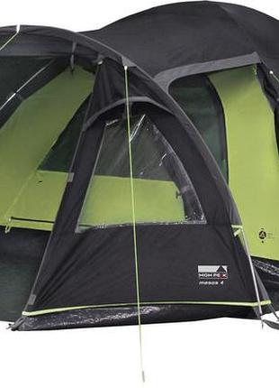Палатка четырехместная high peak mesos 4 dark grey/green (11525)