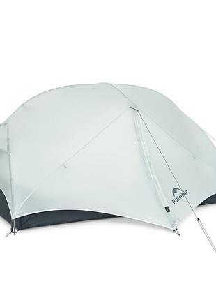 Палатка одноместная ультралегкая naturehike mongar ul cnk2550ws016, серая