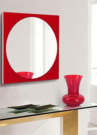 Зеркало на основе окрашенного стекла 600х600 мм