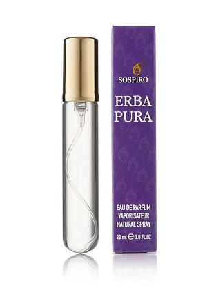 Унисекс мини парфюм sospiro perfumes erba pura 20 мл