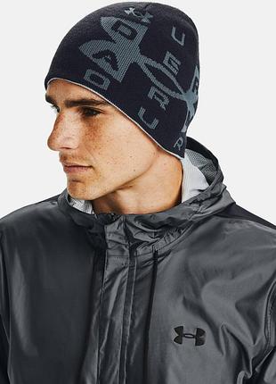 Мужская двусторонняя шапка under armour billboard