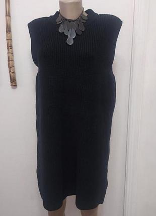 Шикарная, удлинённая жилетка-туника, оверсайз,h&m