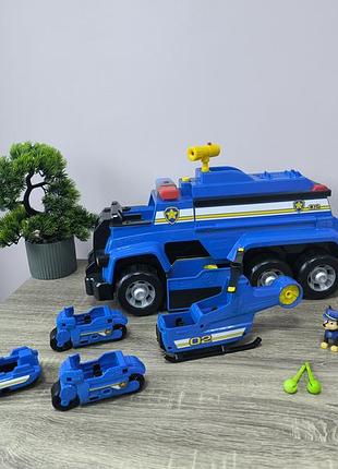Щенячий патруль большой спасательный автомобиль чейза 5 в 1