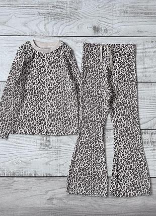 Костюм в лео принт
