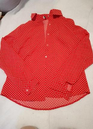 Легкая женская рубашка