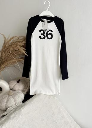 Сукня від h&m в рубчик