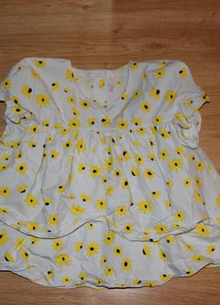 Блуза, топ zara 8-12р