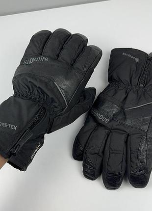 Зимние перчатки snowlife gore tex зимові рукавиці трейлові трекинговые