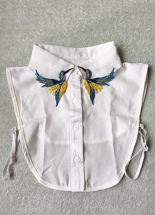 Классный воротник обманка манишка съёмный воротник накладний комірець onesize