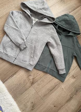 Тепла зимова спортивна кофта 2 шт 122-128 розміру