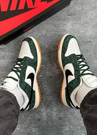 🔥👟чоловічі кросівки 💪 nike dunk low green snake найк
