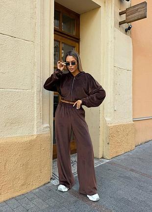 Велюровий костюм🤎