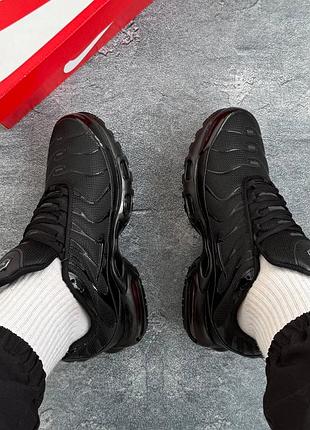 🔥👟чоловічі кросівки 💪 nike tn premium black найк
