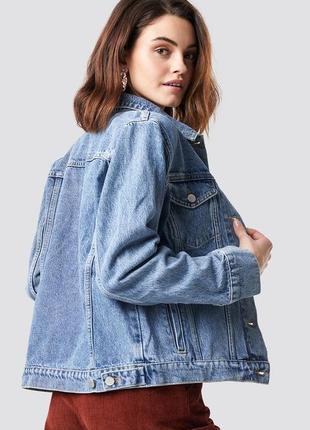 Новая джинсовая куртка na-kd размер s