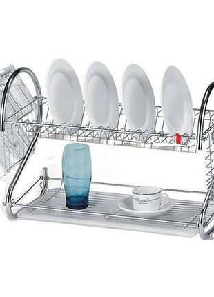 Сушилка для посуды rainbow 380 x 265 x 390 мм (mr-1025-38)