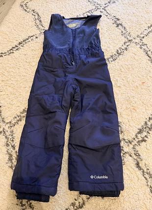 Оригінальний зимовий напівкомбінезон columbia. підійде як для дівчинки, так і для хлопчика.