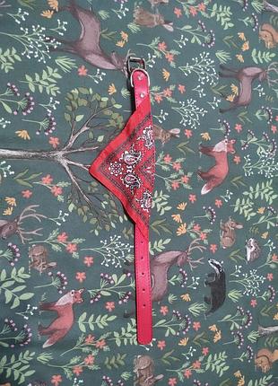 Нашийник-бандану для собак широкий нашийник-бандану для собак 45 см нашийник-бандану для собак 47 см