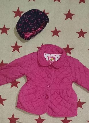 Куртка для девочки "bee youself" на 18-23 месяца замеры: пог- 26 см, длина изделия 37 см, длина рукава-32см.