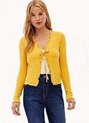 Красивый трикотажный кардиган 46-48