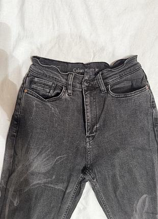 Джинси calvin klein чорного кольору