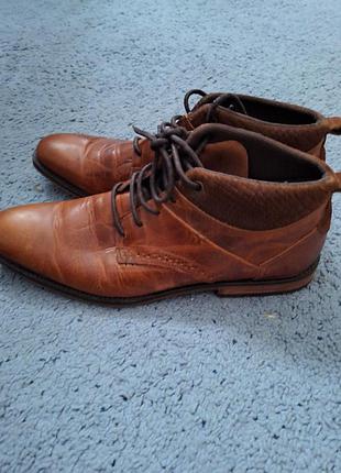 42р шкіряні  чоловічі  демісезонні черевики