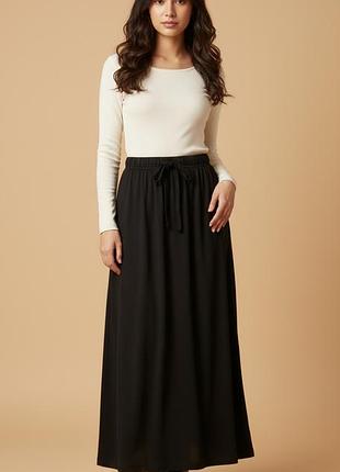 Жіноча спідниця максі трикотаж