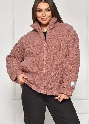 Куртка жіноча тедді