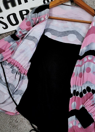 Стрейчевая кофточка реглан обманка 2