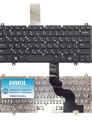 Оригінальна клавіатура для ноутбука dell inspiron 11 3000 2-in-1 series 3152, 3157 rus, black
