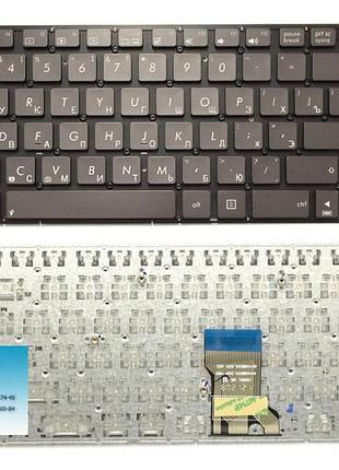 Оригинальная клавиатура для ноутбука asus ux52, ux52a, ux52vs rus, коричневая