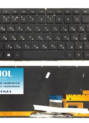 Оригінальна клавіатура для ноутбука hp omen 15-5000 series, ru, black, підсвітка